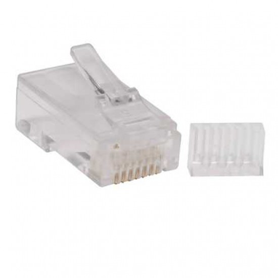 TRIPP-LITE RJ45 CAT6 MODULAR CONNECTORS FOR SOLID/STRANDED CABLE -100PK