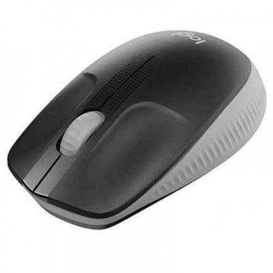 LOGITECH M190 Wireless Optical Mouse, Black / Charcoal