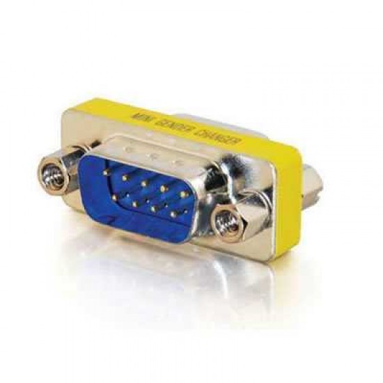 C2G DB9 MALE/MALE MINI  9 PIN GENDER CHANGER