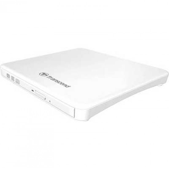 TRANSCEND 8K EXTRA SLIM PORTABLE DVD WRITER -WHITE