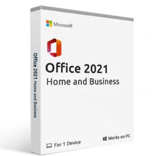 MICROSOFT OFFICE HOME AND BUSINESS 2021 --1-USER LICENSE