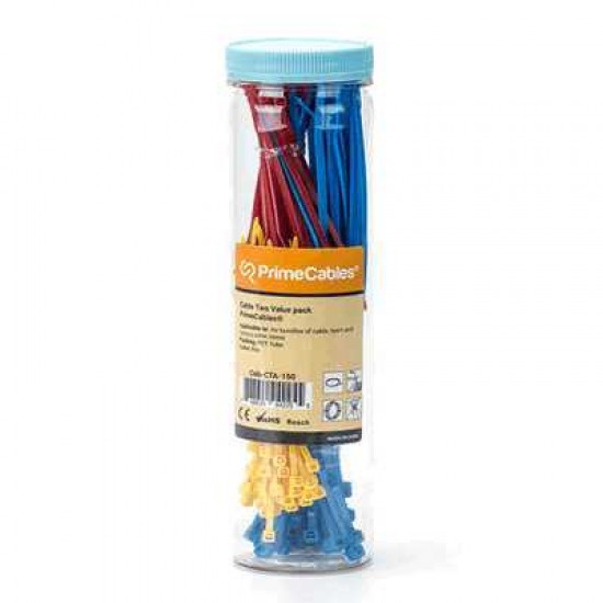 PC VALUE PACK COLORED CABLE TIES