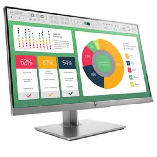 HP EliteDisplay E223 21.5-inch Monitor 1920 X 1080  MICRO EDGE LED BACKLIT - DP - HDMI - VGA