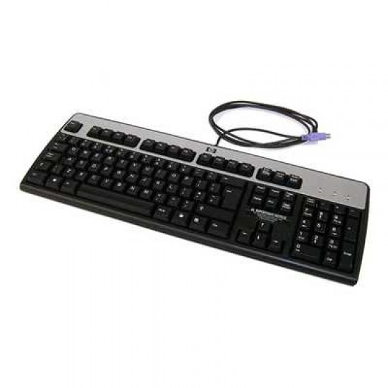 HP PS2 KEYBOARD - FOR PS/2 TYPE INPUT - USED