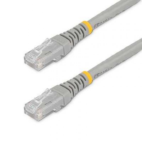 STARTECH CAT6  GREY 25FT PATCH ETHERNET CABLE