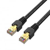 PC CAT7 S/STP 30FT BLACK NETWORK CABLE