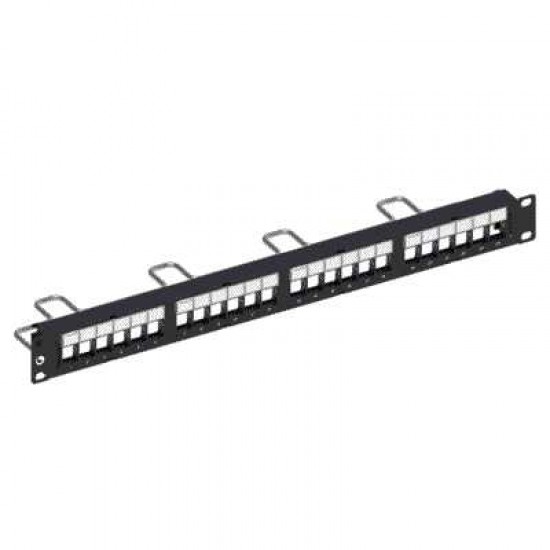 COMMSCOPE RJ45 24 PORT BLANK PATCH PANEL COMMSCOPE RJ45 24 PORT BLANK PATCH PANEL