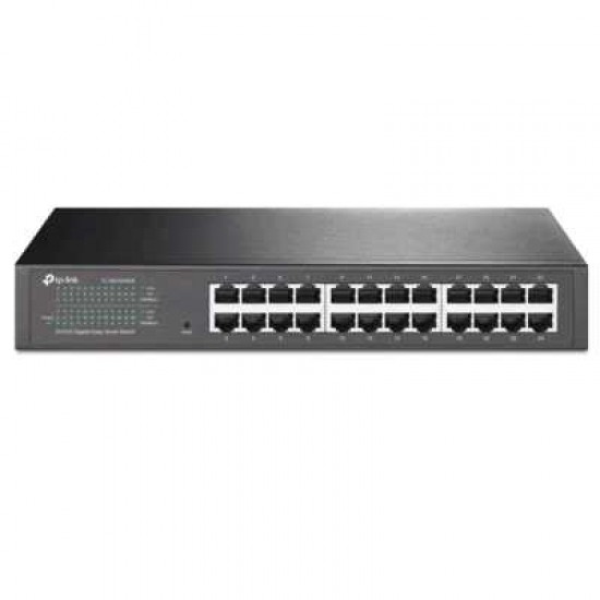 TP-LINK 24PORT GIGABIT EASY SMART DESKTOP/RACKMOUNT METAL SWITCH
