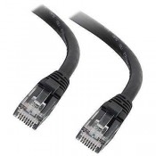 C2G CAT6 25FT BLACK SNAGLESS UTP PATCH CABLE