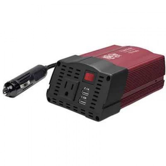 TRIPP LITE 150W POWER INVERTER 12V 129V 2P USB