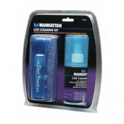 MANHATTAN LCD MICRO CLEANING KIT- ALCOHOL FREE - INCLUDES CLEANING SOLUTION AND BRUSH