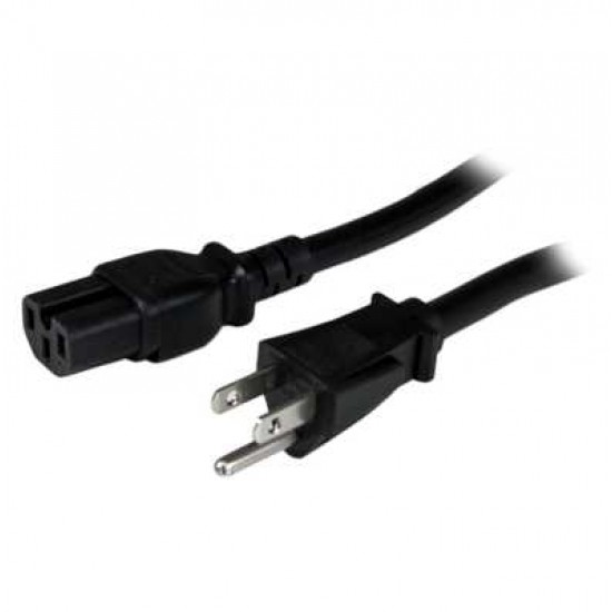 STARTECH HEAVY DUTY 14GWG -NEMA 15P TO C15 POWER CABLE
