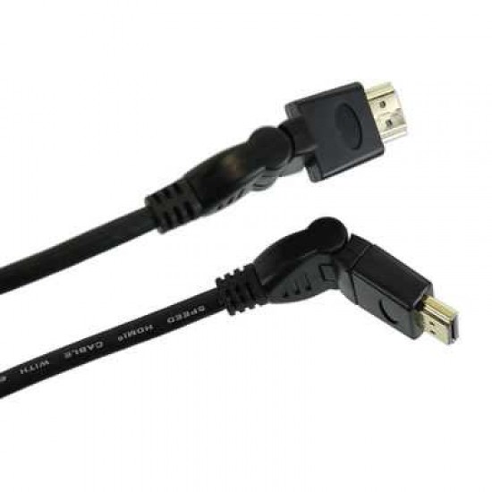 BLUE DIAMOND HIGH SPEED 360 HDMI CABLE WITH ETHERNET 6FT