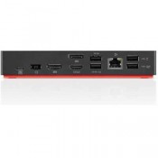 Lenovo ThinkPad USB-C Gen 2 Dock 40AS LDC-G2 Laptop Docking Station 40AS0090US 03X7609 w/ USB-C Cable & 90w AC Adapter - Used