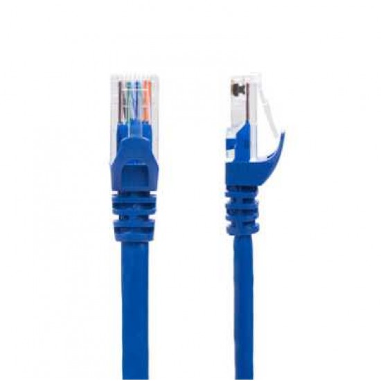 PC CAT6 1FT BLUE PATCH ETHERNET CABLE