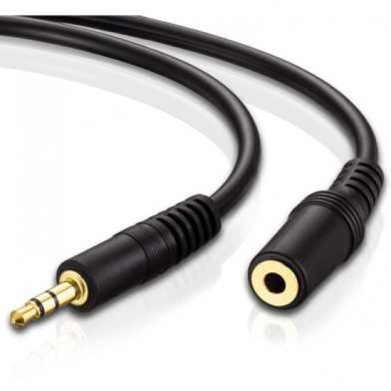 PC 3.5MM STEREO M/F EXTENSION AUDIO CABLE 6FT