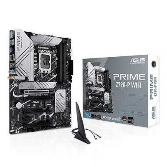 ASUS PRIME Z790-P WIFI INTEL LGA 1700 13TH GEN 4DDR5 128GB ATX MOTHERBOARD