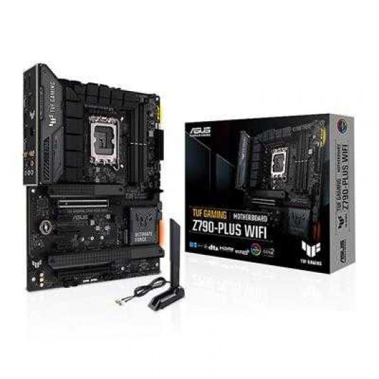 ASUS TUF GAMING Z790-PLUS WIFI w/ DDR5-7200(OC), PCIe 5.0 Slot, 4x M.2 Slots, 7.1 Audio, 2.5Gb LAN, Wi-Fi 6E, BT 5.2