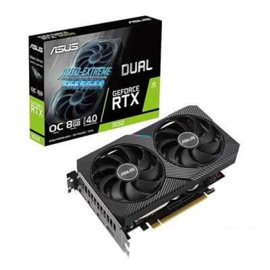 ASUS DUAL GEFORCE RTX 3050 0C  8GB VIDEO CARD