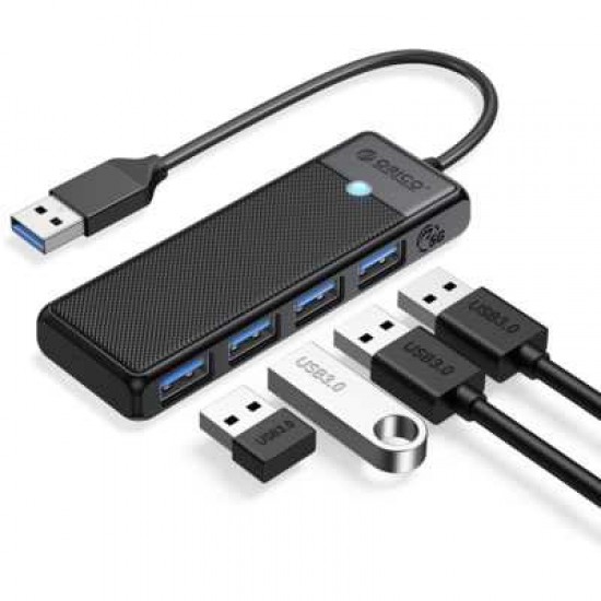 ORICO PAPW4A-U3-015 -BK-EP  4-IN-1 USB 3.0 HUB
