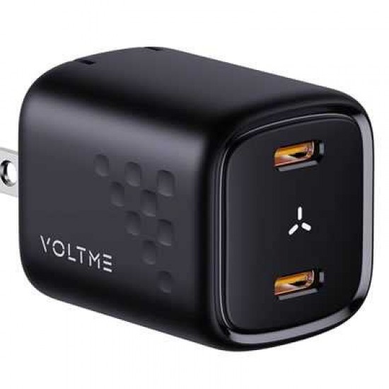 VOLTME 30W USB C AND USB A DUAL WALL CHARGER FOR PHONES/IPHONES/IPADS/TABLETS