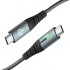PC USBC NYLON BRAIDED CABLE 100W USB 2.0 4FT