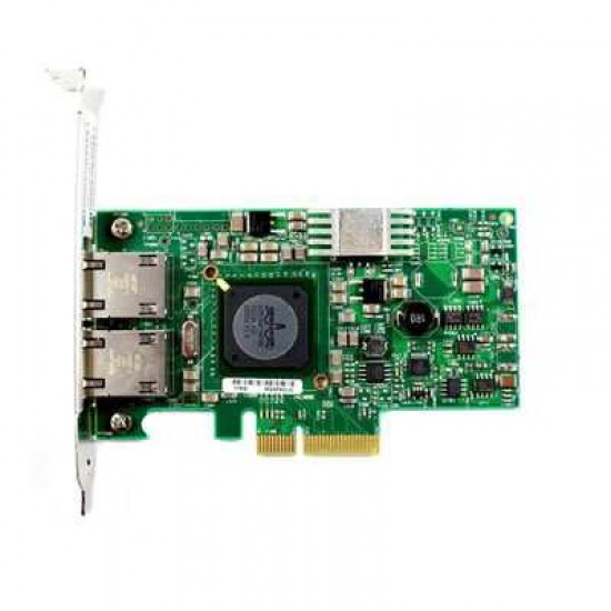 Genuine Dell Broadcom Gigabit Ethernet Dual Port PCI-E x4 Network Interface Card G218C 0G218C- USED