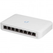 Ubiquiti UniFi Switch Lite 8 PoE | 8-Port Gigabit Switch with 4 PoE+ 802.3at Ports (USW-Lite-8-PoE),White