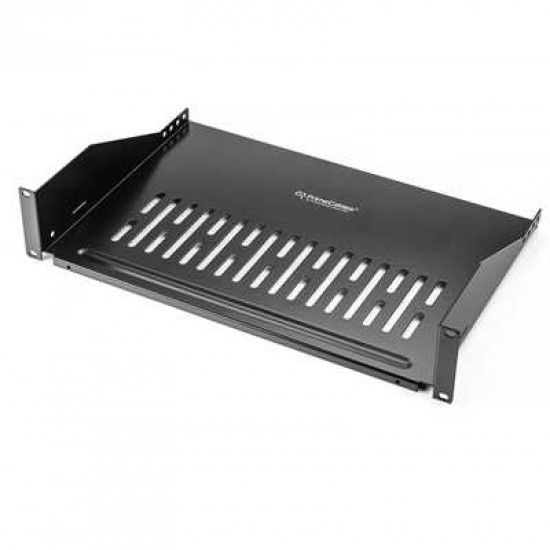 2U 12''(300mm) Deep Cantilever Server Shelf Vented Shelves Rack Mount