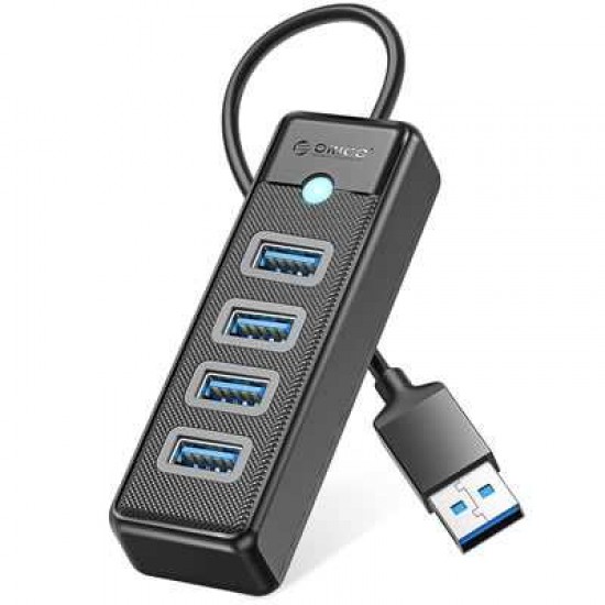 ORICO 4PORT USB HUB 3.0 -FAST DATA TRANSFER  - FOR PC/LAPTOP/MOBILE DEVICE
