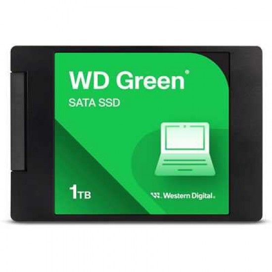 Western Digital 1TB WD Green Internal SSD Solid State Drive - SATA III 6 Gb/s, 2.5/7mm, Up to 545 MB/s - WDS100T3G0A