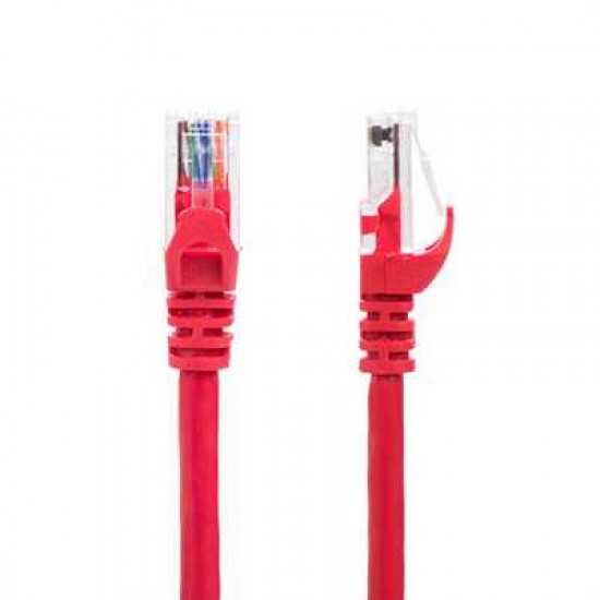 PC CAT6 UTP RED 6FT NETWORK PATCH CABLE