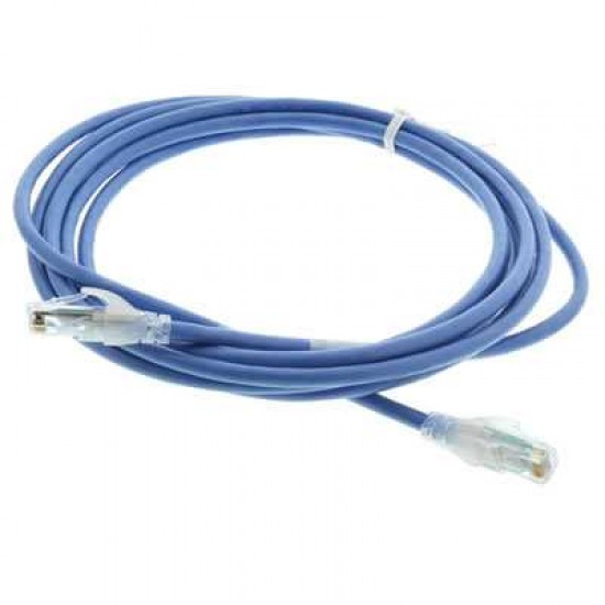 BELDEN ETHERNET CABLE CAT 6 -RJ45 PLUG TO RJ45 PLUT UTP (UNSHIELDED TWISTED PAIR) BLUE 3M 10 FT