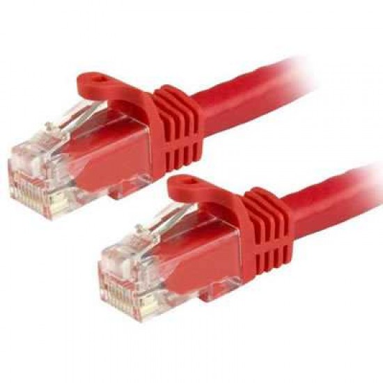 CATEGORY 6 PATCH CABLE UTP - GOLDPLATED 50 MICRON CONTACTS - 4 PAIR 24AWG CMR FT4 CABLE - 10 FT