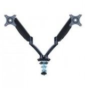PC DUAL MONITOR  DESKTOP MOUNT - GAS SPRING FOR 17-27 INCH SCREEN