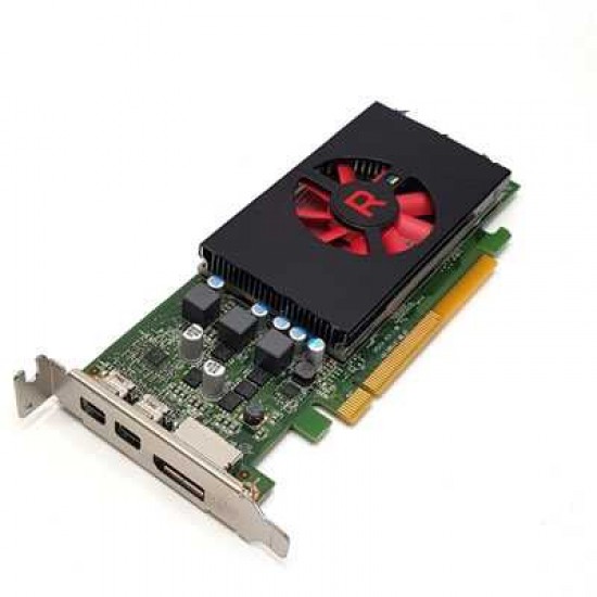 D091 Dell AMD Radeon RX550 4GB GDDR5 Pcie 3.0 X16 MINI-DP DP Video Card - Renewed - Both Low Profile or Full Size Available - Call