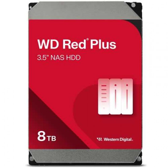 WD RED PLUS 8TB 3.5 SATA HARD DRIVE