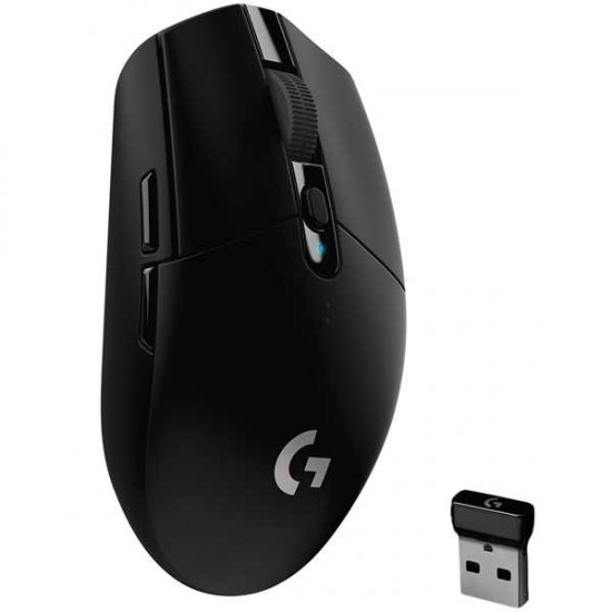 LOGITECH G305 LIGHTSPEED WIRELESS GAMING MOUSE, BLACK