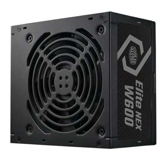 Cooler Master  ELITE NEX ATX 80 Plus White Power Supply, 600W w/ Sleeve Fan, Black