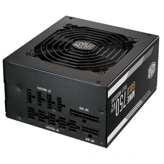 COOLERMASTER MWE GOLD 750W V2 FULLY MODULAR POWER SUPPLY