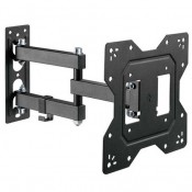 PC FULL MOTION WALL MOUNT FOR MONITOR/TV 23-43 IN -TILT RANGE 3-10 DEGREES AND 180 DEGREE SWIVEL FOR BETTER VIEWING.