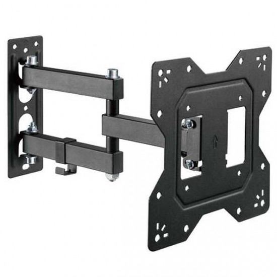 PC FULL MOTION WALL MOUNT FOR MONITOR/TV 23-43 IN -TILT RANGE 3-10 DEGREES AND 180 DEGREE SWIVEL FOR BETTER VIEWING.