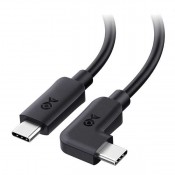 USB-C TO USB-C RIGHT ANGLE CABLE - 1FT