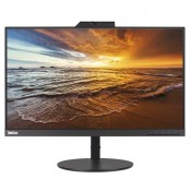 Lenovo ThinkVision T24v-10 23.8 Inch Wide FHD VoIP Monitor with Speaker and Webcam