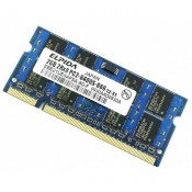 EBE21UE8AFSA-8G-F Elpida 2GB PC2-6400 DDR2-800MHz non-ECC Unbuffered CL6 200-Pin SoDimm Dual Rank Memory Module