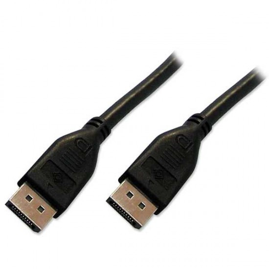BLUE DIAMOND DISPLAYPORT TO DISPLAYPORT 3FT BLACK MALE/MALE CABLE