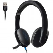 Logitech High-performance USB Headset H540 for Windows and Mac, Skype Certified - Black