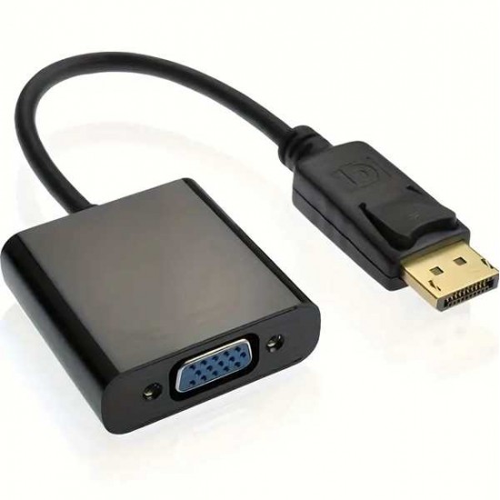 DISPLAY PORT TO VGA ADAPTER - 6 INCH