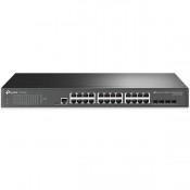 TP-LINK JETSTREAM 24-PORT GIGABIT L2+ MANAGED SWITCH WITH 4 SFP SLOTS - OMANDA SDN INTEGRATED - STATIC ROUTING