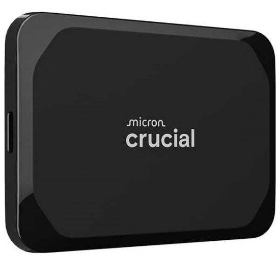 Crucial X9 2TB Portable SSD, Up to 1050MB/s, USB 3.2 USB-C, External Solid State Drive, Compatible with Windows, Mac, & Android, Reliable Storage for Games, Files, & Backups, Black - CT2000X9SSD902